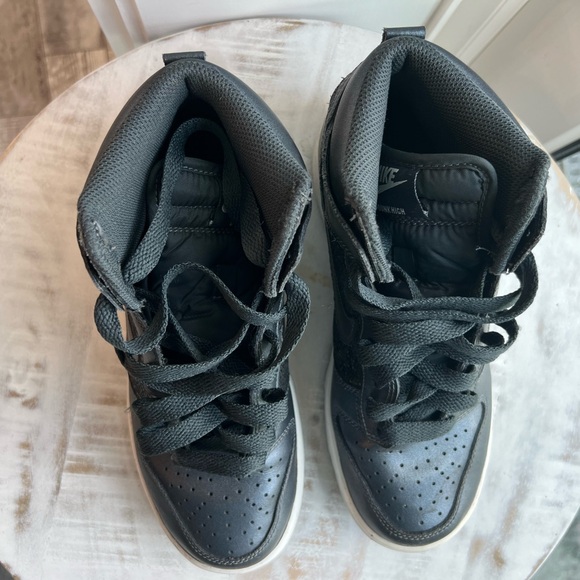 Nike Dunk High 6.0 Black Sparkle Size 6.5w 5y - Picture 2 of 9